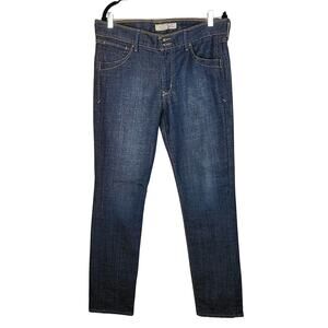 Vintage Y2K Old Navy Zipper Straight Leg High Rise Denim Jeans Size 12 EUC